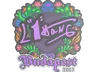 Sticker | L1haNg (Embroidered) | Budapest 2025