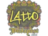 Sticker | latto | Budapest 2025