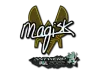 Sticker | Magisk (Glitter) | Antwerp 2022