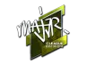Sticker | MAJ3R (Foil) | Boston 2018