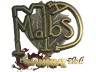 Sticker | malbsMd (Gold) | Shanghai 2024