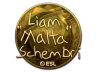 Sticker | malta (Gold) | Katowice 2019