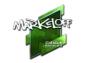Sticker | markeloff (Foil) | Boston 2018