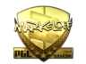Sticker | markeloff (Gold) | Krakow 2017