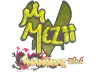 Sticker | mezii (Glitter) | Shanghai 2024