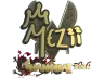 Sticker | mezii (Gold) | Shanghai 2024