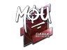 Sticker | mou (Foil) | Boston 2018