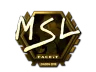 Sticker | MSL (Gold) | London 2018
