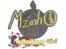 Sticker | mzinho (Holo) | Shanghai 2024