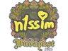 Sticker | n1ssim | Budapest 2025