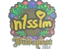Sticker | n1ssim (Embroidered) | Budapest 2025