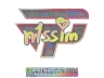 Sticker | n1ssim (Holo) | Copenhagen 2024