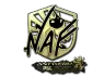 Sticker | NAF (Gold) | Antwerp 2022