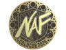 Sticker | NAF (Gold) | Cologne 2026