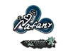 Sticker | nafany (Glitter) | Antwerp 2022