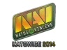 Sticker | Natus Vincere (Holo) | Katowice 2014