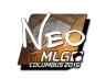 Sticker | NEO (Foil) | MLG Columbus 2016