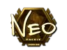 Sticker | NEO (Gold) | London 2018