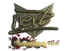 Sticker | NertZ (Gold) | Shanghai 2024