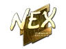 Sticker | nex (Gold) | Boston 2018