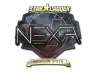 Sticker | nexa (Gold) | Berlin 2019