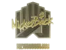 Sticker | NickelBack (Gold) | Copenhagen 2024