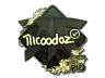 Sticker | nicoodoz (Gold) | Rio 2022