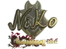 Sticker | NiKo (Gold) | Shanghai 2024