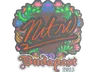 Sticker | nitr0 (Embroidered) | Budapest 2025
