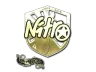 Sticker | nitr0 (Gold) | Paris 2023