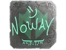 Sticker | noway (Foil) | Austin 2025