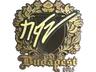 Sticker | NQZ (Gold) | Budapest 2025