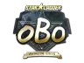 Sticker | oBo (Gold) | Berlin 2019
