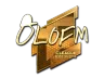 Sticker | olofmeister (Gold) | Boston 2018