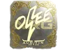 Sticker | oSee (Gold) | Austin 2025