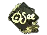 Sticker | oSee (Gold) | Rio 2022