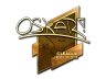 Sticker | oskar (Gold) | Boston 2018