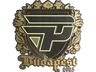 Sticker | paiN Gaming (Gold) | Budapest 2025