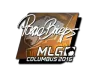 Sticker | pashaBiceps (Foil) | MLG Columbus 2016