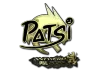 Sticker | Patsi (Gold) | Antwerp 2022