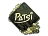 Sticker | Patsi (Gold) | Rio 2022