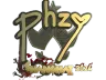 Sticker | phzy (Gold) | Shanghai 2024