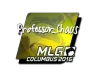 Sticker | Professor_Chaos (Foil) | MLG Columbus 2016