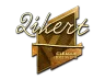 Sticker | qikert (Gold) | Boston 2018