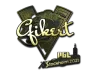 Sticker | Qikert (Gold) | Stockholm 2021