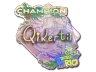 Sticker | qikert (Holo, Champion) | Rio 2022