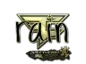 Sticker | rain (Gold) | Antwerp 2022