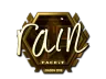 Sticker | rain (Gold) | London 2018