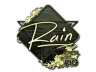 Sticker | rain (Gold) | Rio 2022