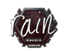 Sticker | rain | London 2018